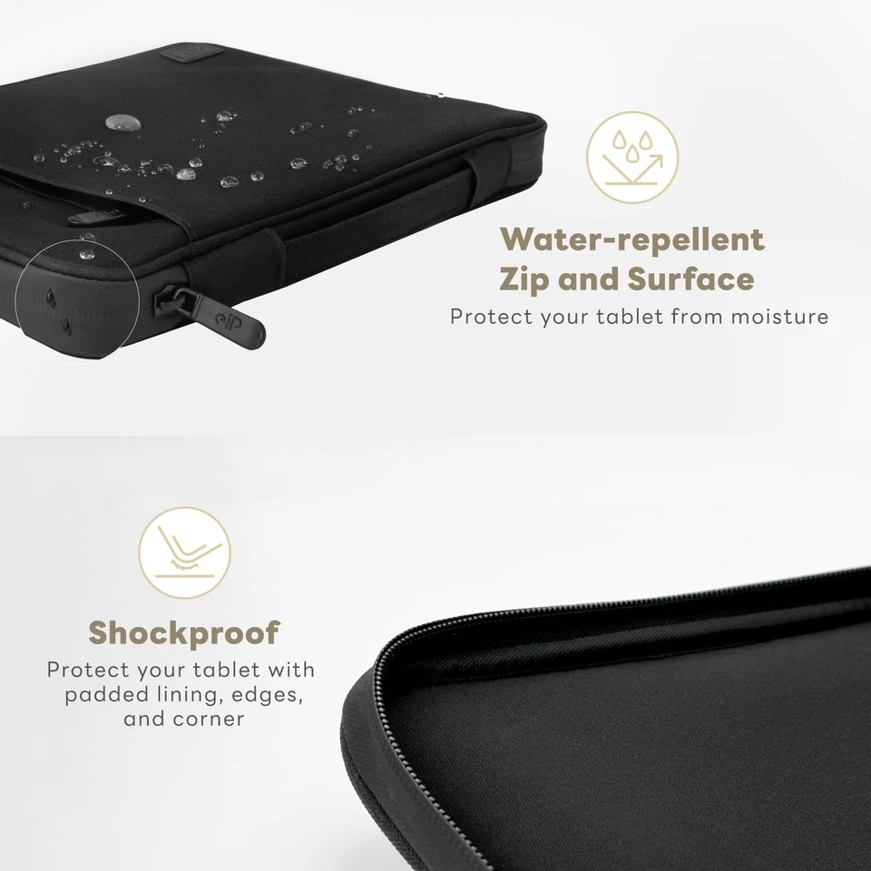 8-11 inch Waterproof Slim Tablet Carring Case with Handle Sleeve Bag for iPad... - Image 2 of 4