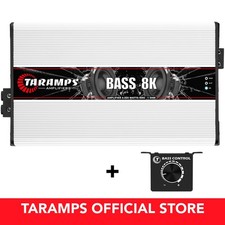Taramps BASS 8K 8000W RMS 1 Ohm Car Audio Amplifier Remote Bass Knob