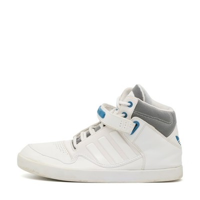 adidas Herren Varial Mid Sneaker weiß/blau/grau Mesh-Einsätze High-Top EU 41 