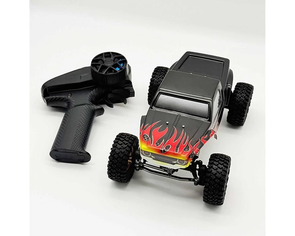 Furitek Terra Comp 1/18 RTR Brushless Micro Rock Crawler (Black Flame) - Image 2 of 4