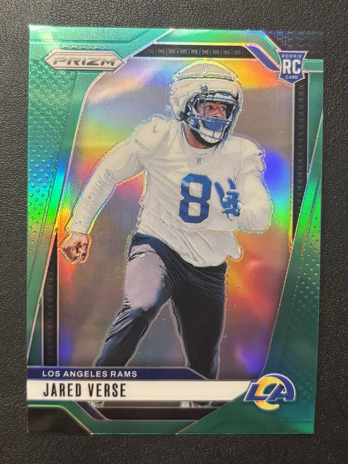 2024 Panini Prizm - Rookies Jared Verse #341 Green Prizm (RC)