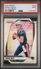 Drake Maye 2024 Panini Prizm Silver Prizm Rookie PSA 9 #329 New England Patriots