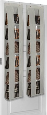 Lirex Handtaschen Organizer Über Tür, 2er Set mit 6 Etagen, platzsparender O