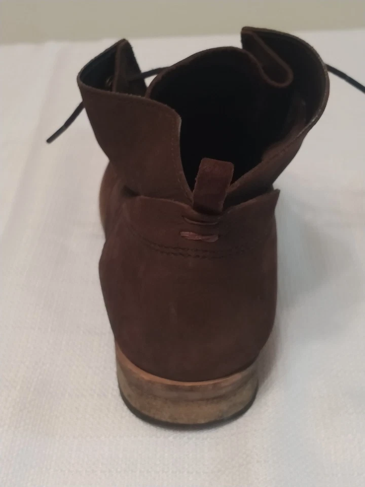 Diba Women's Boots Size 10 M Chocolate Brown Suede Lace Up Ankle Chukka Boot - Image 4 of 4