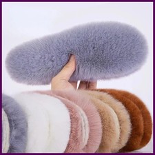 New Natural Sheepskin Insoles Winter Real Fur Wool Insoles Men Women Warm.