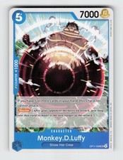 Monkey.D.Luffy OP11-058 Prices | One Piece Fist of Divine Speed