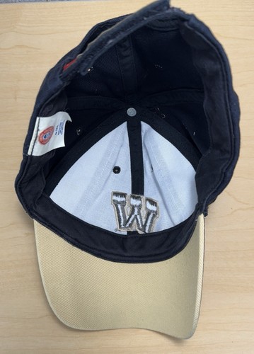 Vintage University of Wisconsin Badgers Camo Hat Cap NCAA T.E.I. Hook & Loop - Picture 5 of 6