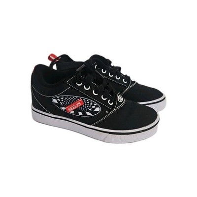 HEELYS Pro 20 Sneakers  Black/White/Red Youth Size 3 No Wheels EUC