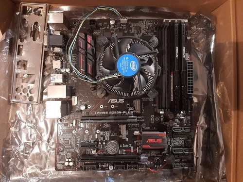Motherboard PRIME B250M-PLUS con CPU e RAM