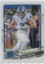 2023 Panini Clearly Donruss Rated Rookie Sam LaPorta #81 0i7z