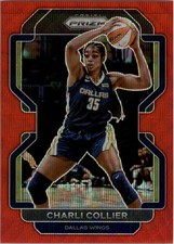 2022 Panini Prizm WNBA Prizms Ruby Wave #33 Charli Collier - BSK