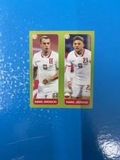 Panini Euro 2020 Tournament Blue Figure New N 462 Grosicki/Jozwiak Poland