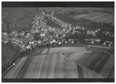 ZZ-5134/ Hera  Werra-Suhl-Tal   Foto Luftbild 18 x 13 cm ca.1935