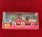Barbie Kelly & Tommy Power Wheels Jeep Pink African American Dolls 1997 Vintage