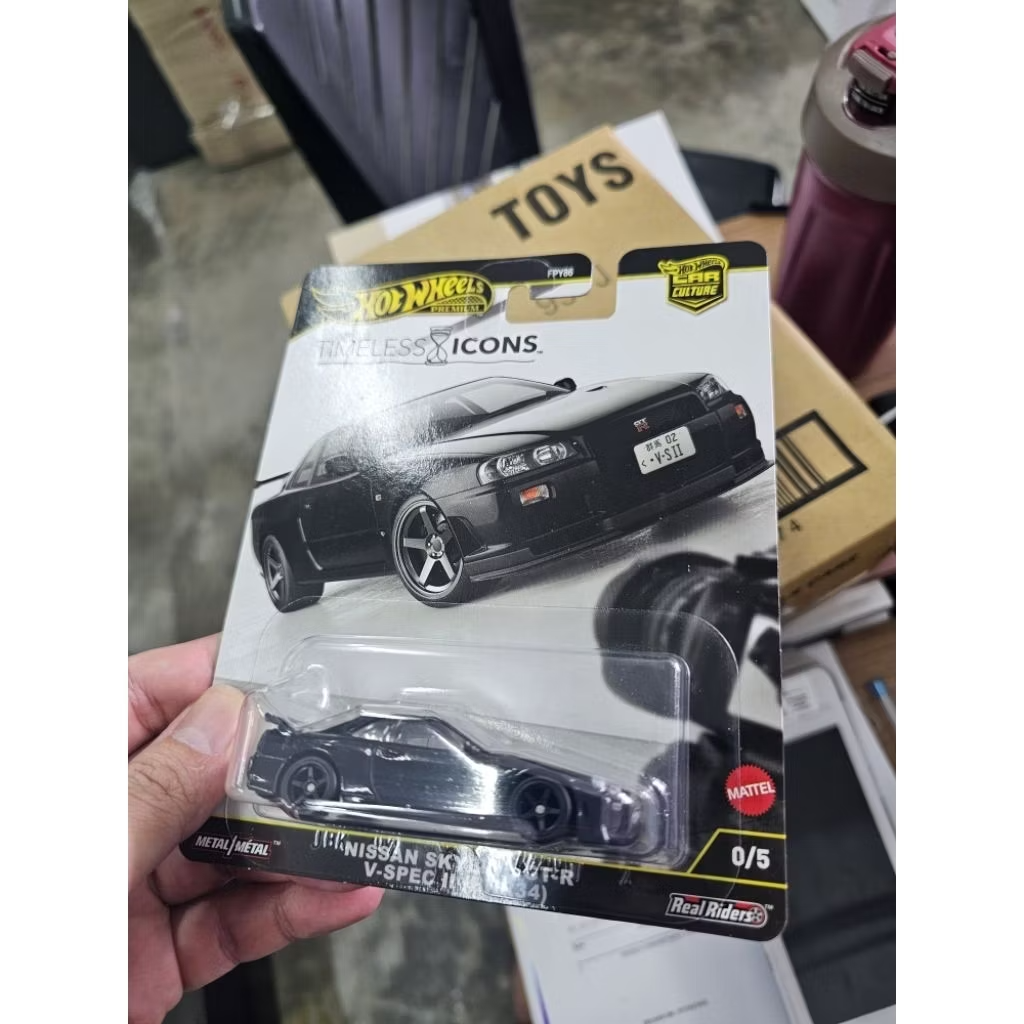 CHASE - Hot Wheels 2025 Timeless Icons - V-Spec II Nissan Skyline
