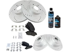 For 2001 Subaru Outback Brake Pad and Rotor Kit Front and Rear 36448RXTN