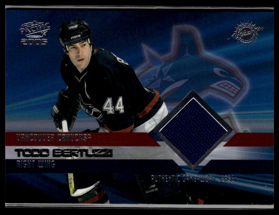 2004-05 Pacific #41 Todd Bertuzzi Jerseys