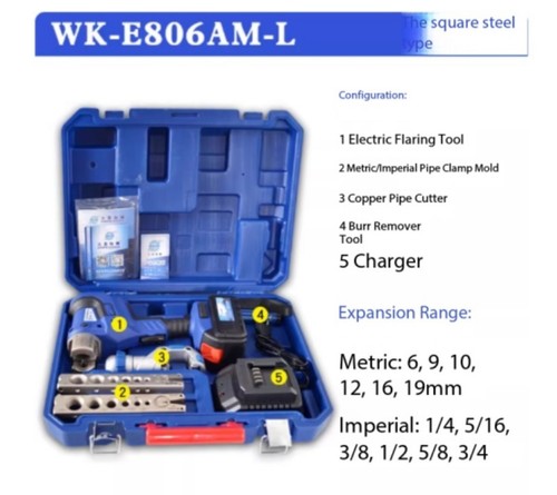 Copper Tube Reamer Set Eccentric Reamer Air Conditioner Tube Reaming Tool