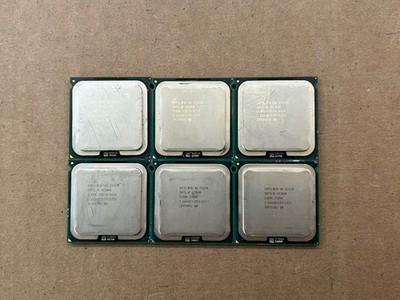 Lot of 6 Intel Xeon E5430 2.66GHz Quad-Core Socket 771 CPU Processor