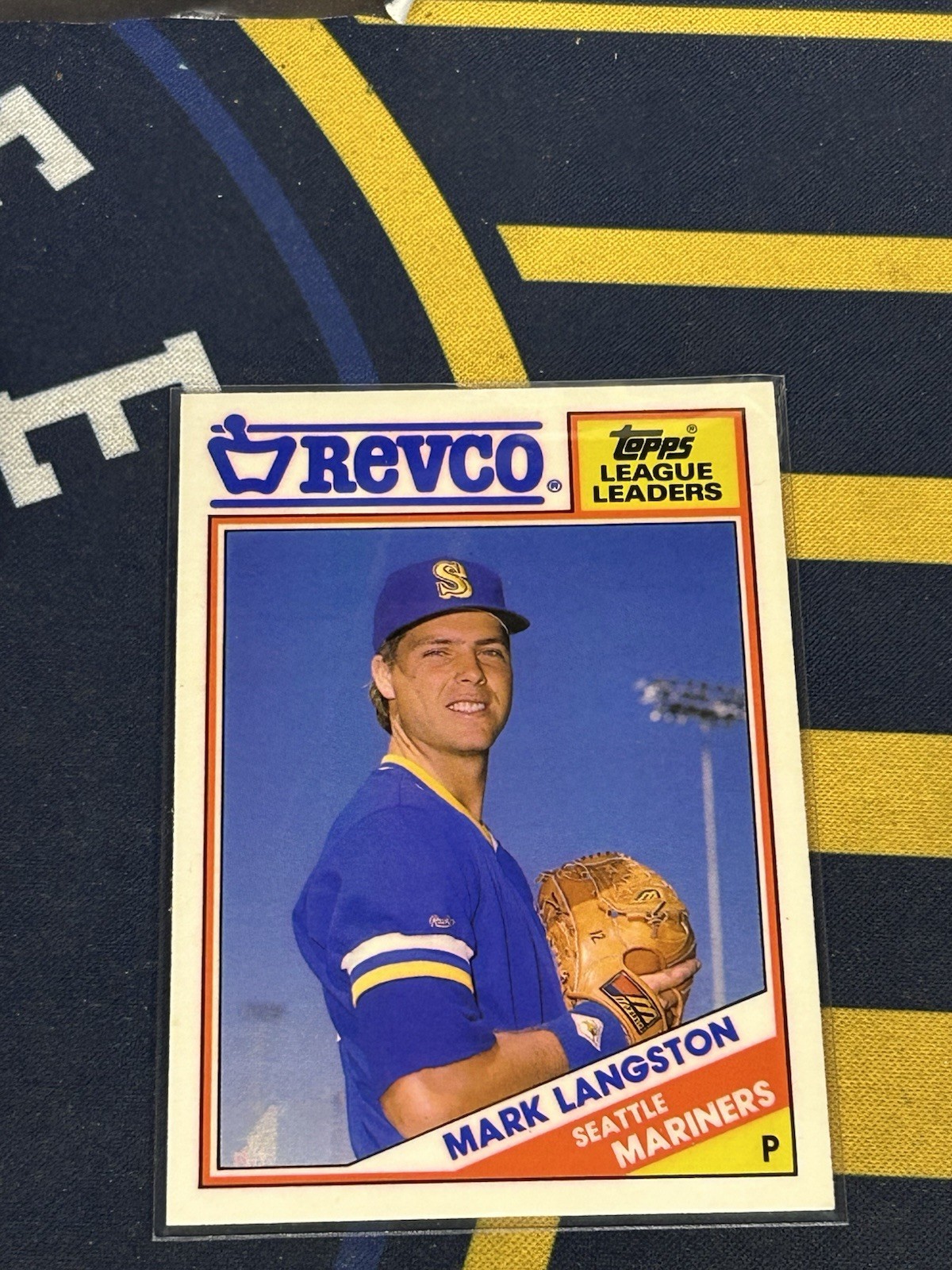 1988 Topps Revco League Leaders - Mark Langston #33