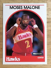 1989-90 Hoops #290 Moses Malone