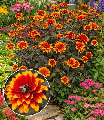 BALDUR Garten Heliopsis 'Bonfire Sunset ',1 Knolle