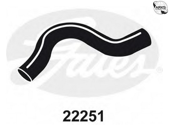 Gates 22251 Radiator Hose Upper Cooling System Fits Hyundai Mitsubishi Volvo - Image 16