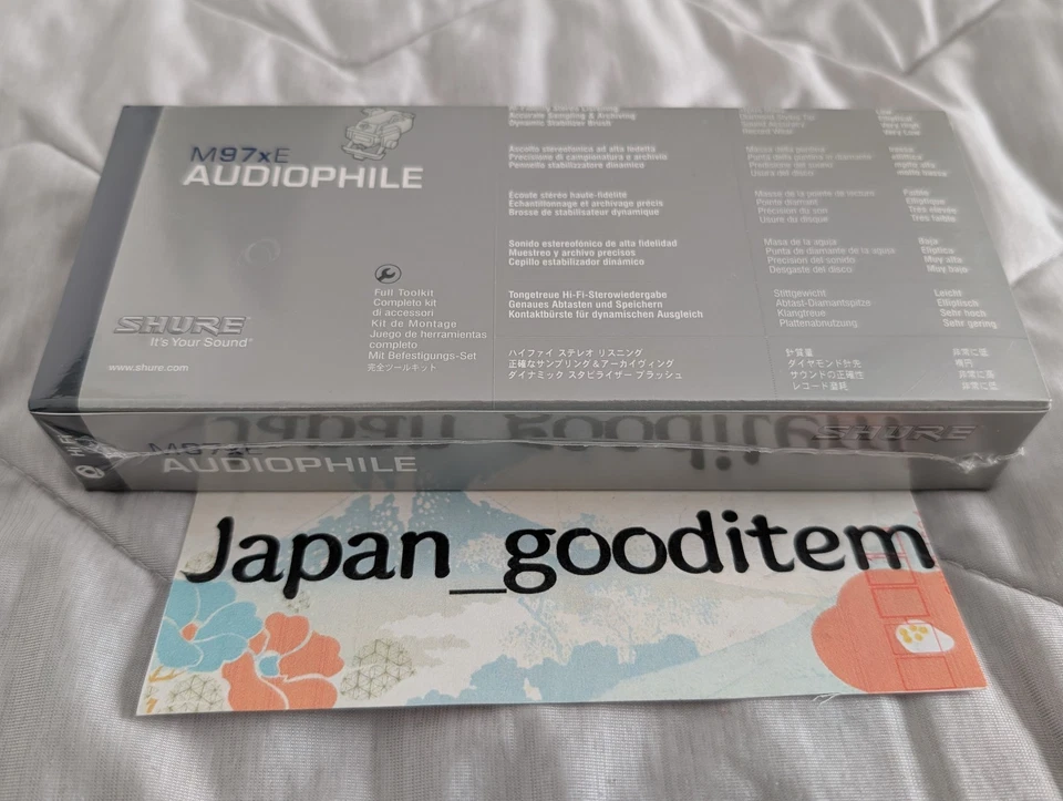 SHURE M97xE Audiophile MM Phono Cartridge for Turntable Vinyl Record Player - Image 2 of 4