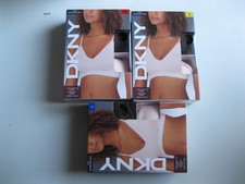 DKNY 2-Pack Seamless Bra Java Brown /Pearl Pink or black/Sand in S, M, L, XL