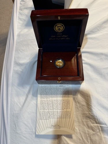 New Listing2009 ultra high relief double eagle gold coin 1 Troy Ounce