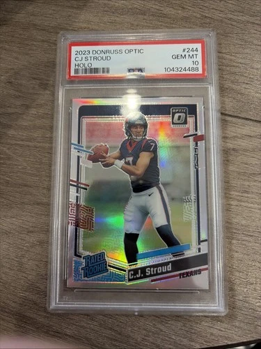 2023 Optic CJ Stroud Holo Rated Rookie PSA 10!!