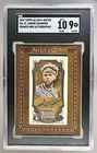 2027 Junior Caminero 2024 Topps Allen Ginter #MA-JC Mini Framed Auto RC SGC 9/10