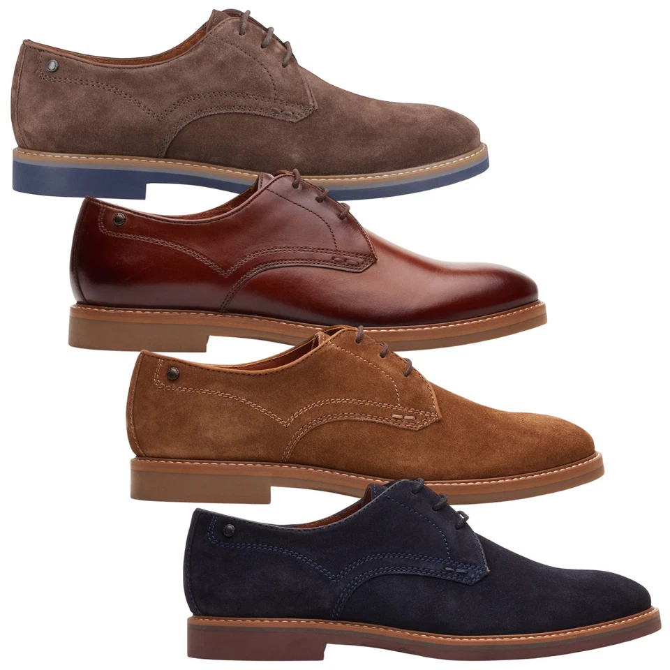 Base London Herren Strand Derby Schuhe 2026 Wildleder Optionen Smart Freizeit - Bild 1 von 1