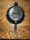 NICE!!! Griswold Cast Iron No. 8 Waffle Iron w/ 915 Base 314/315 High Base HTF
