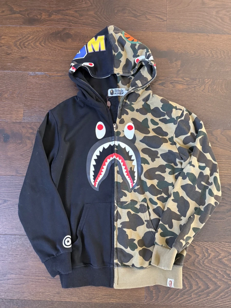 A Bathing Ape 100% Cotton Long Sleeve Hoodies & Sweatshirts for