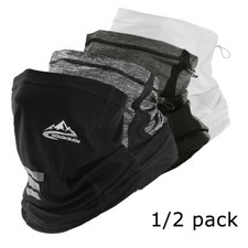 1/2 Pack Summer Cooling Neck Gaiter Face Mask Bandana Balaclava Cover Scarf Mask