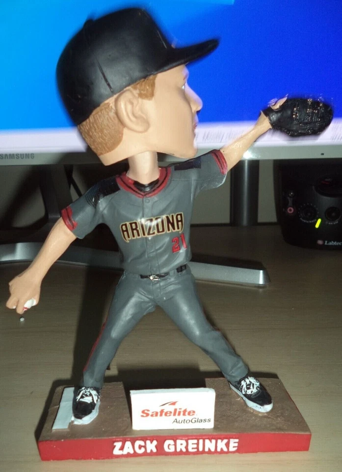 Zack Greinke 2016 Arizona Diamondbacks Bobblehead Join the Evolution NIB - Image 3 of 4