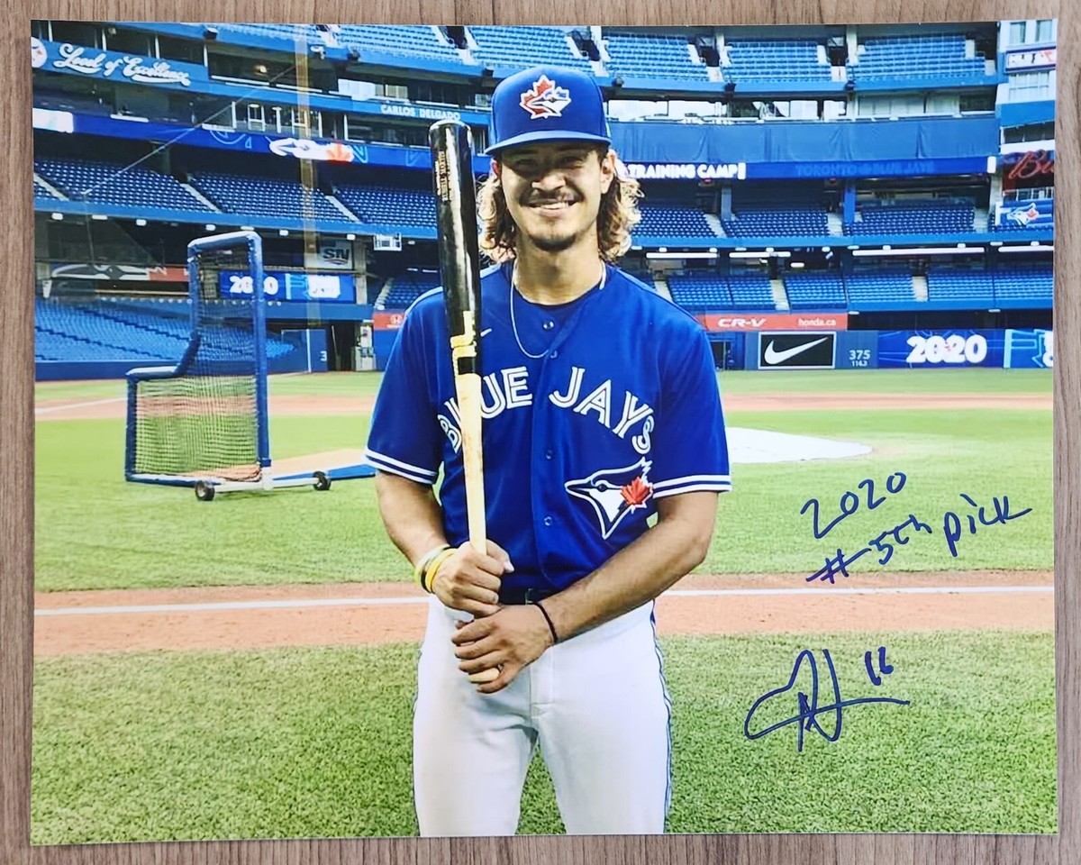Austin Martin Signed 8x10 Photo Toronto Blue Jays RAD