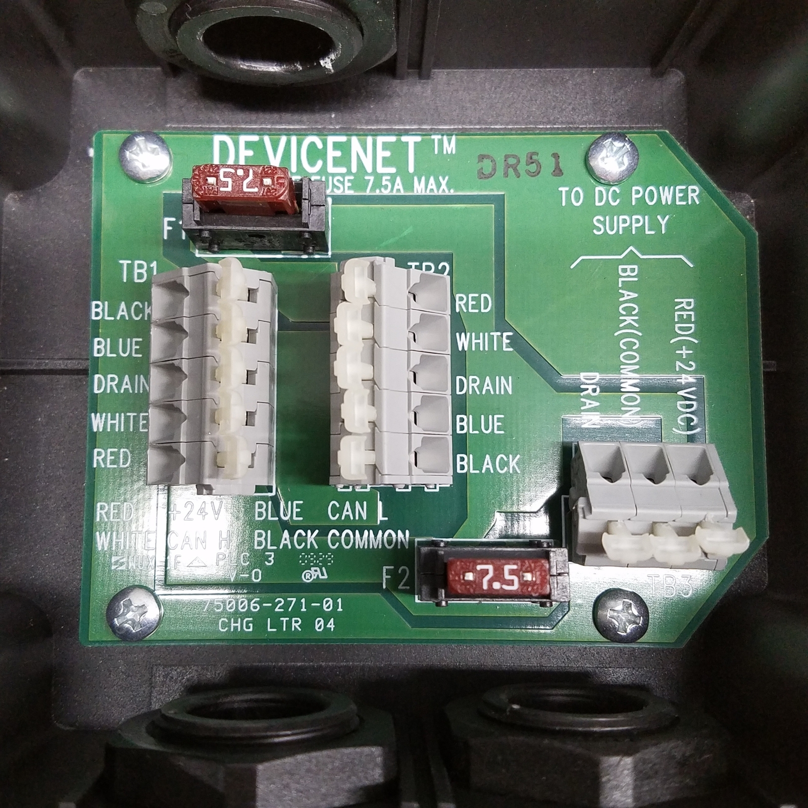 Allen Bradley 1485T-P2T5-T5 Series C PowerTap DeviceNet Power Device ...