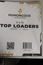 (50) 11 x 14 Humongous Hoard Photo Top Loader 5 Pack