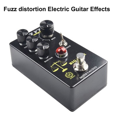 Schwarz Gitarrenffekte Pedal ToneBender Verzerrung/Fuzz 11.5*6.5*5 Cm Brandneu