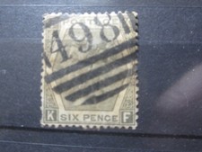 TIMBRE DE GRANDE-BRETAGNE N° 48 - CACHET 498