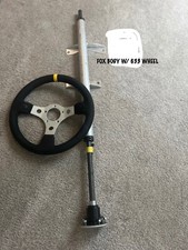 Mustang 1979-93 Drag Race  Steering Column W Grant 633 Wheel Firewall Plate