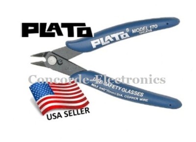 Plato  170 PlatoShear Gen'l Purpose Precision Flush Cutters / 18AWG / OEM