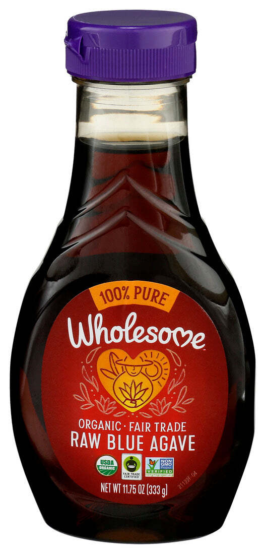Полезная органическая сырая голубая агава 11,75 унции