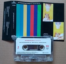Pet Shop Boys - Introspective Original 1988 EMI/Parlophone Records Cassette Tape