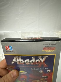 Abadox - the deadly inner war NES - CIB Complete Read Rare