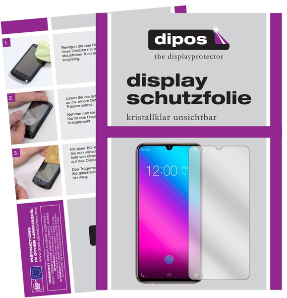 2X Schutzfolie FüR Vivo V11 Plus Klar Displayschutzfolie Folie Display Schutz-image