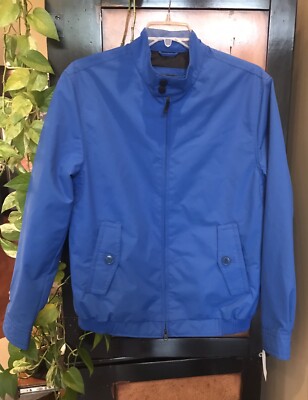 NWT Men's M Rainforest Membrane System Royal Blue Windbreaker Jacket