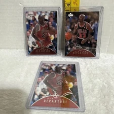 1997-98 Michael Jordan Upper Deck Airtime Departure lot of 3